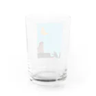 taramako  storeのジャズ猫ピアノ Water Glass :back