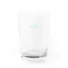 NOサカナNOライフのサカナ　カラー Water Glass :back