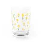 poeticton のyellow flowers ⚘˖* Water Glass :back