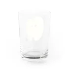 けんしんくんの白いカブせもの Water Glass :back