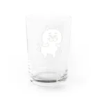 目つきの悪い猫＠いけやけいの踊るにゃんこ Water Glass :back