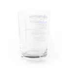 Piercemotion のNO WAR  Water Glass :back