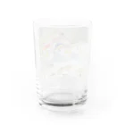 Monmouthのきょうりゅうだらけ Water Glass :back