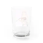 chicodeza by suzuriのコマンダーの女の子NO.147 Water Glass :back