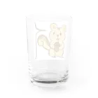 はしと@意識低空のはしとのリス Water Glass :back