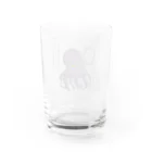 樒 夜の※タコ Water Glass :back