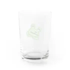 totoriのカエルさん  居眠り Water Glass :back