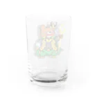 KumHumのアスガルドのクマR Water Glass :back