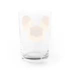 脂身通信Ｚのプリン３個 Water Glass :back