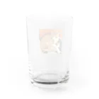 cのまるっとねこリンツ Water Glass :back