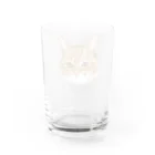 みきぞーん｜保護猫 ミッキー画伯と肉球とおともだちのchoice Water Glass :back