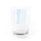 Twinkle-BooのBallet!blue Water Glass :back