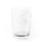 ぷるショップのsummer vacation Water Glass :back