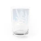 錆猫の館の【A】エネルギーが渦巻く鳳凰雲 Water Glass :back