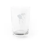 春のたけのこのばらばら裏 Water Glass :back