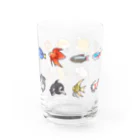 Maeken Gamesのさかなシリーズ Water Glass :back