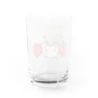 とねちっちの筋トレするリスくん Water Glass :back