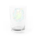 甘えん坊オカメインコのセキセイインコ原種ちゃん Water Glass :back