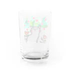 まつり猫ショップのLOVE FOREST Water Glass :back