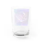 JohnnyLKの宇宙脳(スペース柄) Water Glass :back