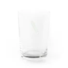 ゆるれあの「え」えんぴつ Water Glass :back