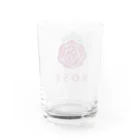 Méng Qilin ~ goods & apparel ~のROSE Water Glass :back