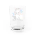 蒼い家のこぎ達 Water Glass :back