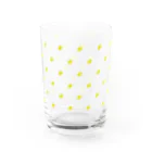 CHOSANAのドット よく見るとレモン Water Glass :back