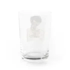 Takahashijunのエゴン・シーレ　自画像1912　背景無し グラス反対面