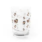 岐阜モルモット「モルマート」の♡パンとモルモット♡ Water Glass :back