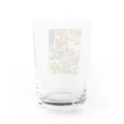 YumYumYumのすごくきれいなお花たち グラス反対面