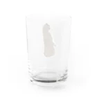 AGUのアグ(全身ミーアキャットVer.) Water Glass :back