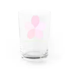 OTOKONOKOTOKYOJAPANのピンクのはなびら-PINKU NO HANABIRA- Water Glass :back