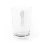 ホラ吹き万壽郎 Man壽Lawの万壽郎全身 Water Glass :back