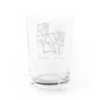 漢字に見えるが実はローマ字のあせあせ Water Glass :back