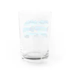 さくらもちドローイング商店のドローイング「群れ」 Water Glass :back