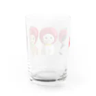 marumaruちゃん工房の木彫りの猫たち🍅🍎🍓 Water Glass :back