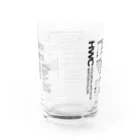 ホルベインSUZURI店の記号の見方（HWC） Water Glass :back