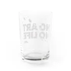 TANGEI SHOPの2022TANGEI_黒インク Water Glass :back