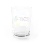 さぼてんのネコミュニケーションのさぼてん家のお出かけ Water Glass :back