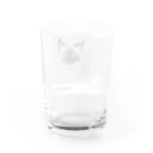 CHANMARKET のシャム猫 マダム・カエラ Water Glass :back