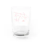 雨のLike k Water Glass :back