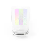 お祭りごtoお金ごto幸せごtoのマネー　招〜　まね〜 Water Glass :back