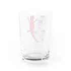 LalaHangeulの腹黒くないアカハライモリさん Water Glass :back