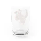 ノアオオカミのオオカミのウルフル Water Glass :back