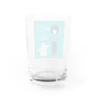 さらだちゃんのしろくまちゃんとわたし Water Glass :back