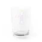 ミーミー⭐︎イニシャルズ/スージーズストアのイニシャルズロゴ Water Glass :back