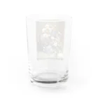 花名画アートグッズのピエール＝オーギュスト・ルノワール 《春のブーケ》 Water Glass :back