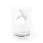 ハチワレ俱楽部のウクライナ支援ハチワレ俱楽部プリケツ君 Water Glass :back