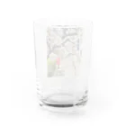 ぽたみの部屋の紅梅/ぽたみの部屋 Water Glass :back